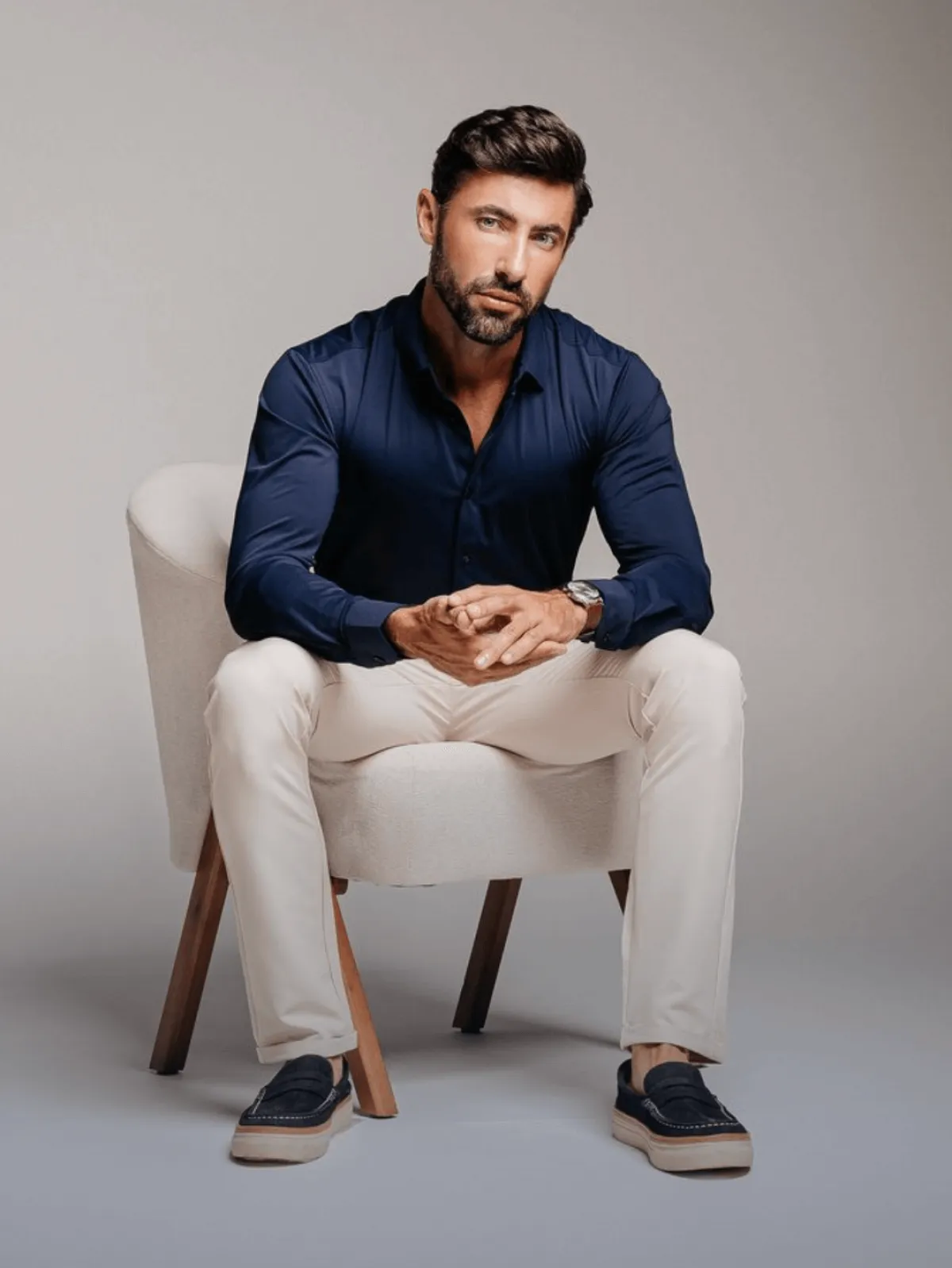 Premium erkek editoryal portre