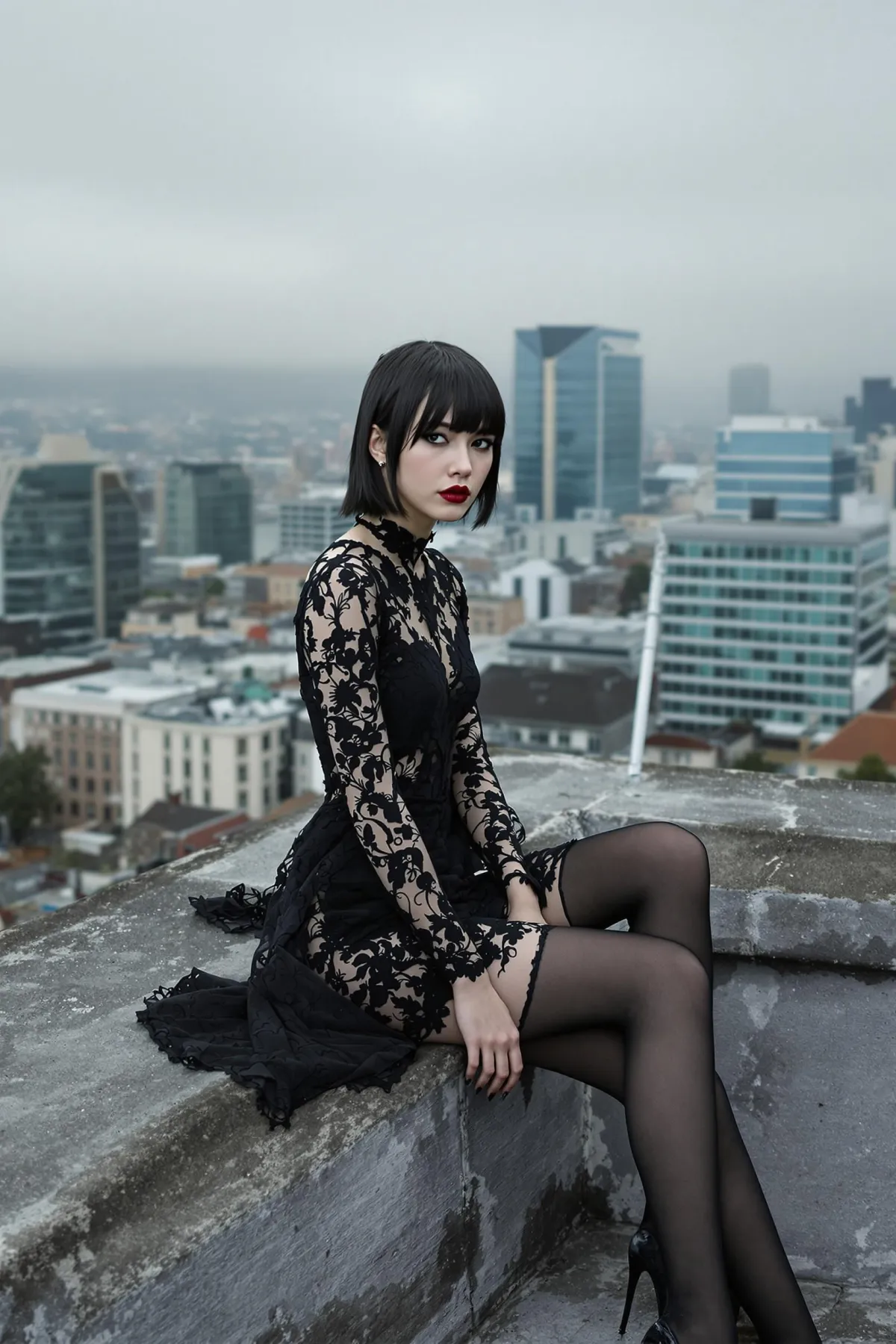 Zürih Çatısında Gotik Melankoli