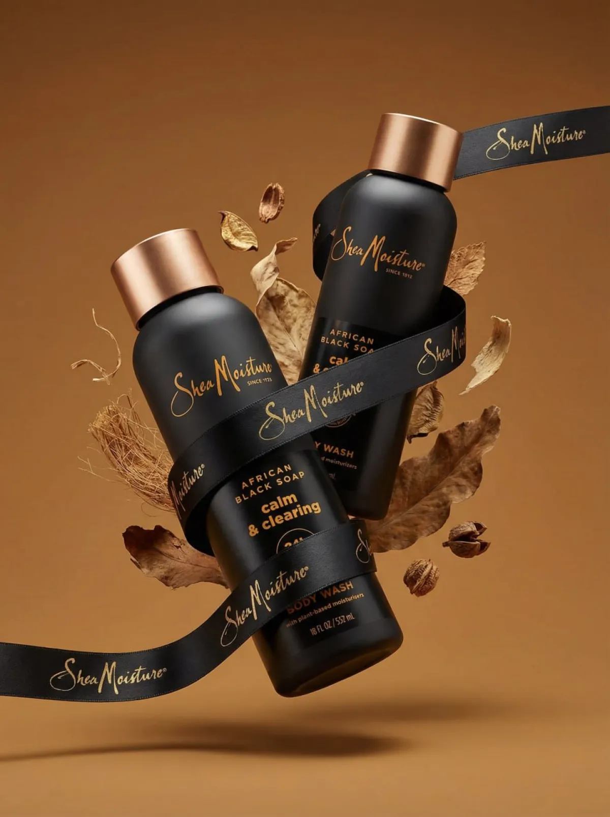 Havada Süzülen Premium SheaMoisture Reklam Konsepti