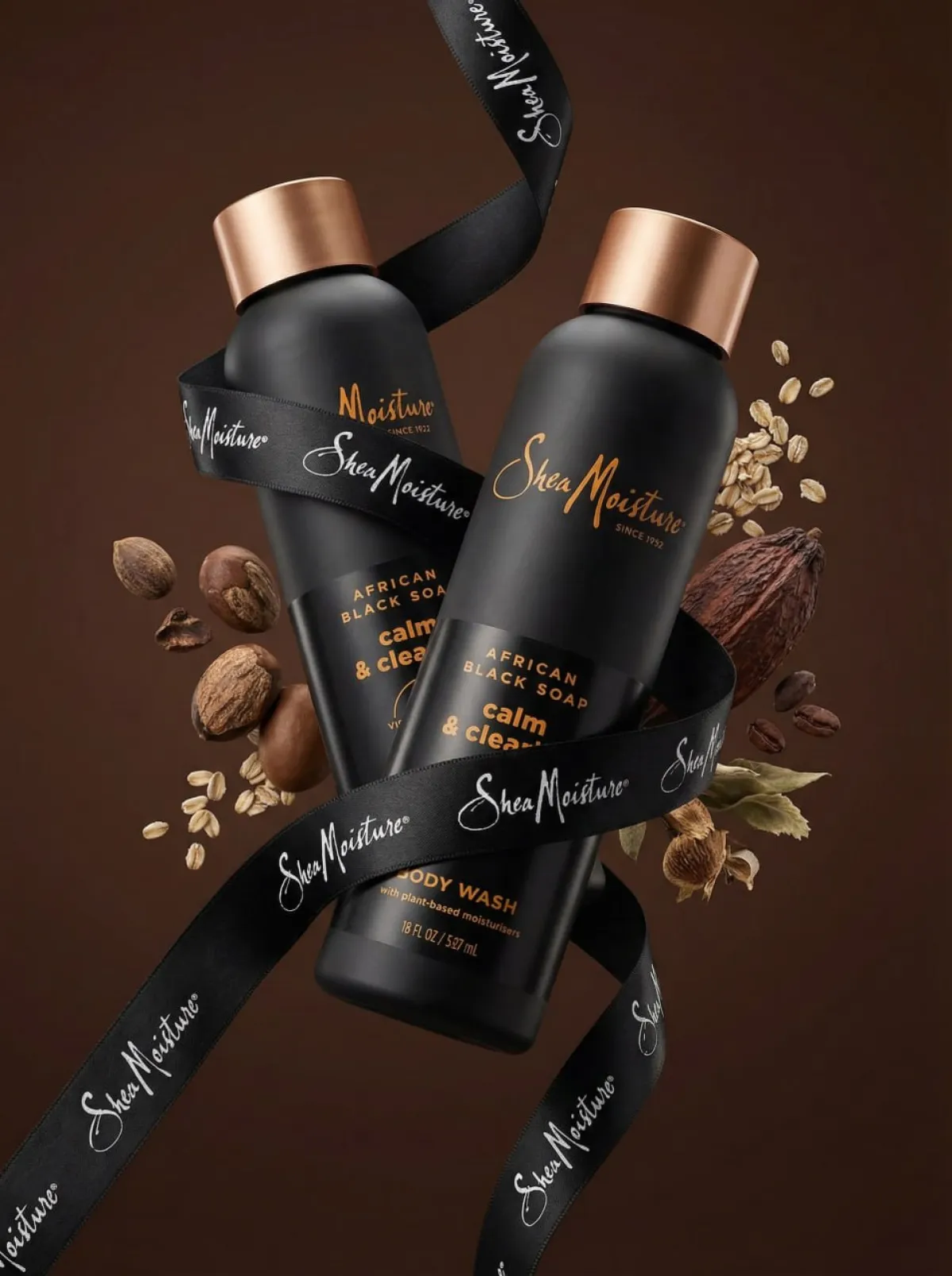 Havada Süzülen Premium SheaMoisture Reklam Konsepti