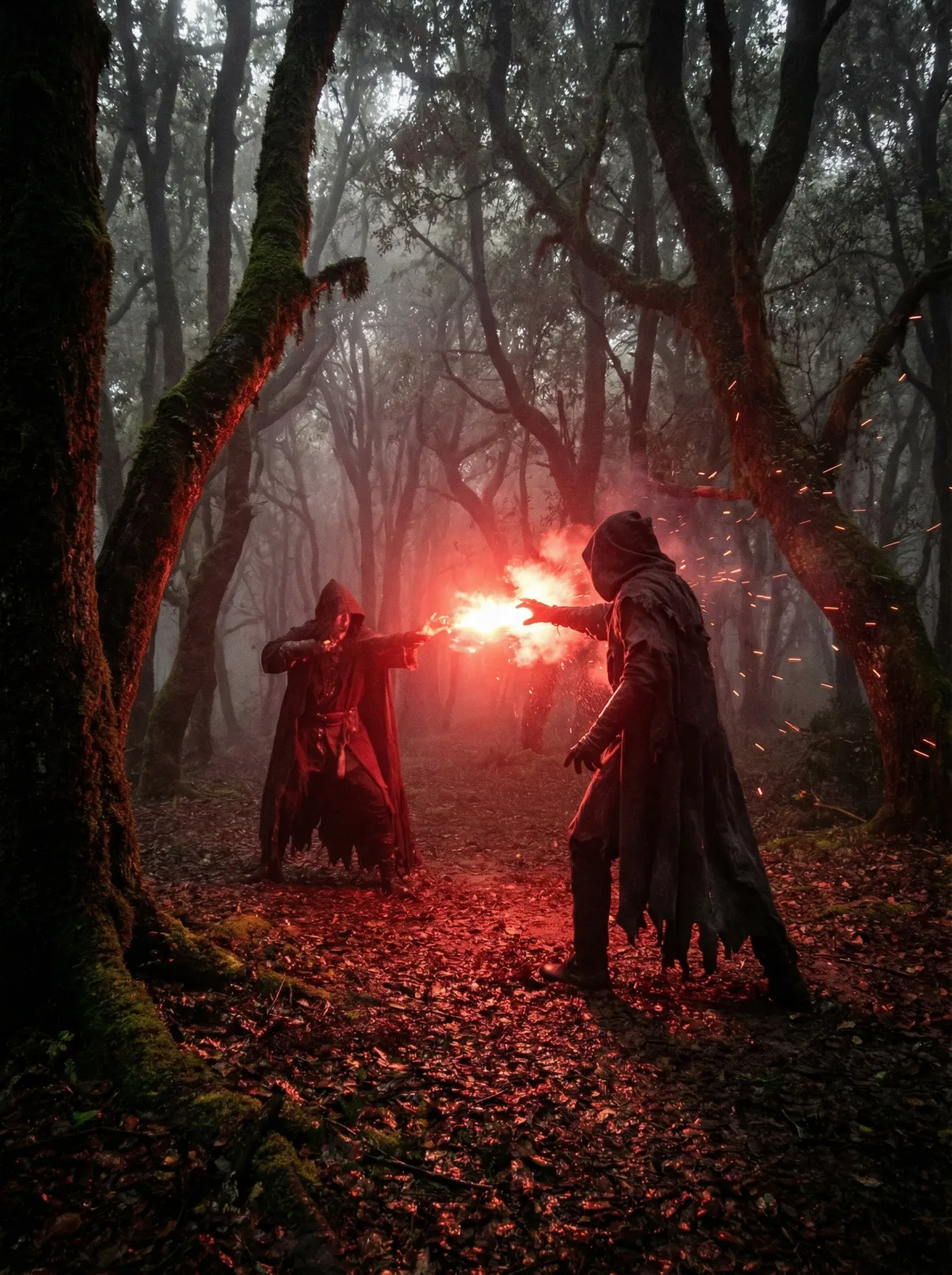 Sisli Ormanda Kırmızı Enerji Çatışması