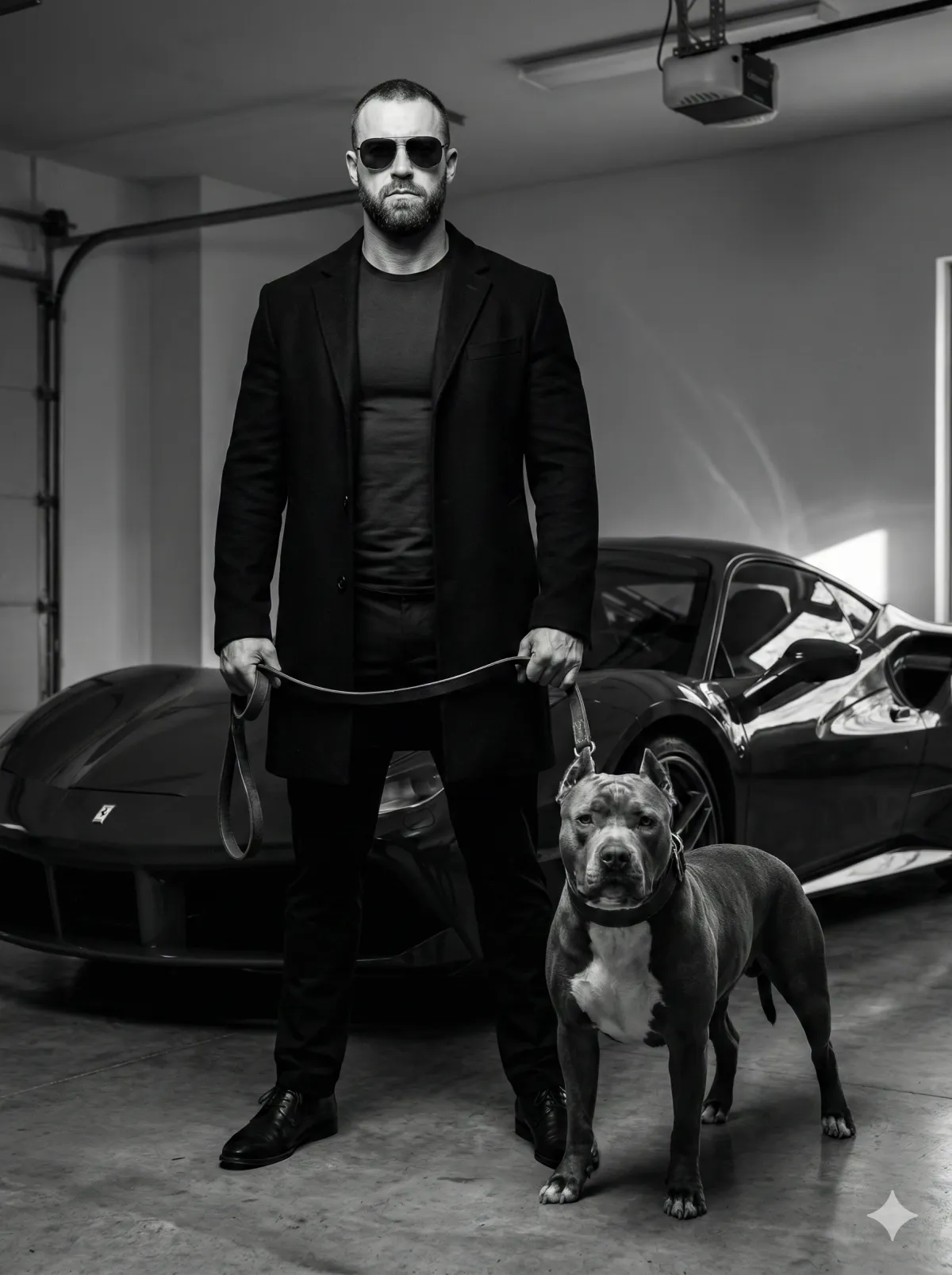 Siyah Beyaz Otorite: Ferrari ve Pitbull