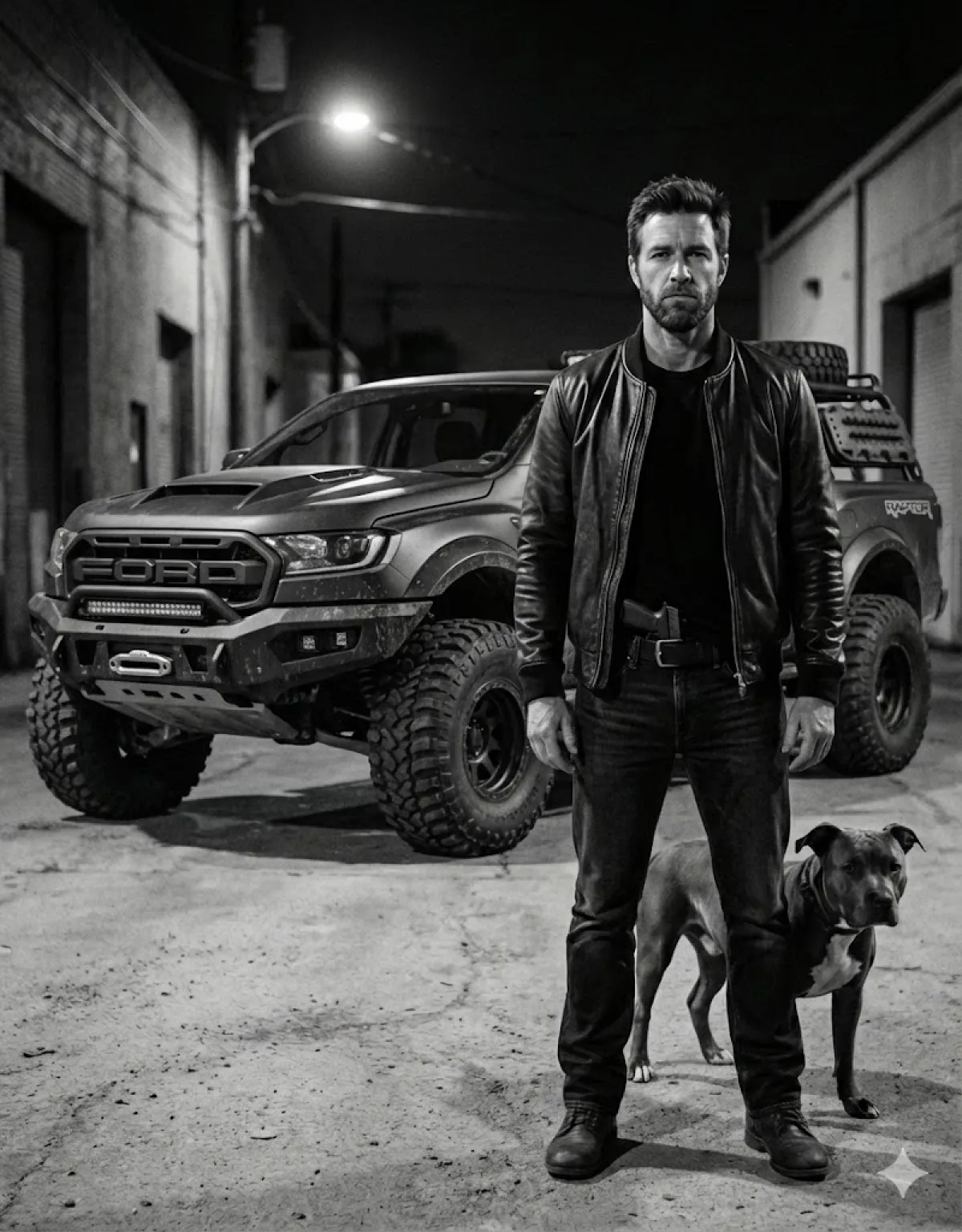 Sokak Mafyası: Ford Ranger ve Pitbull