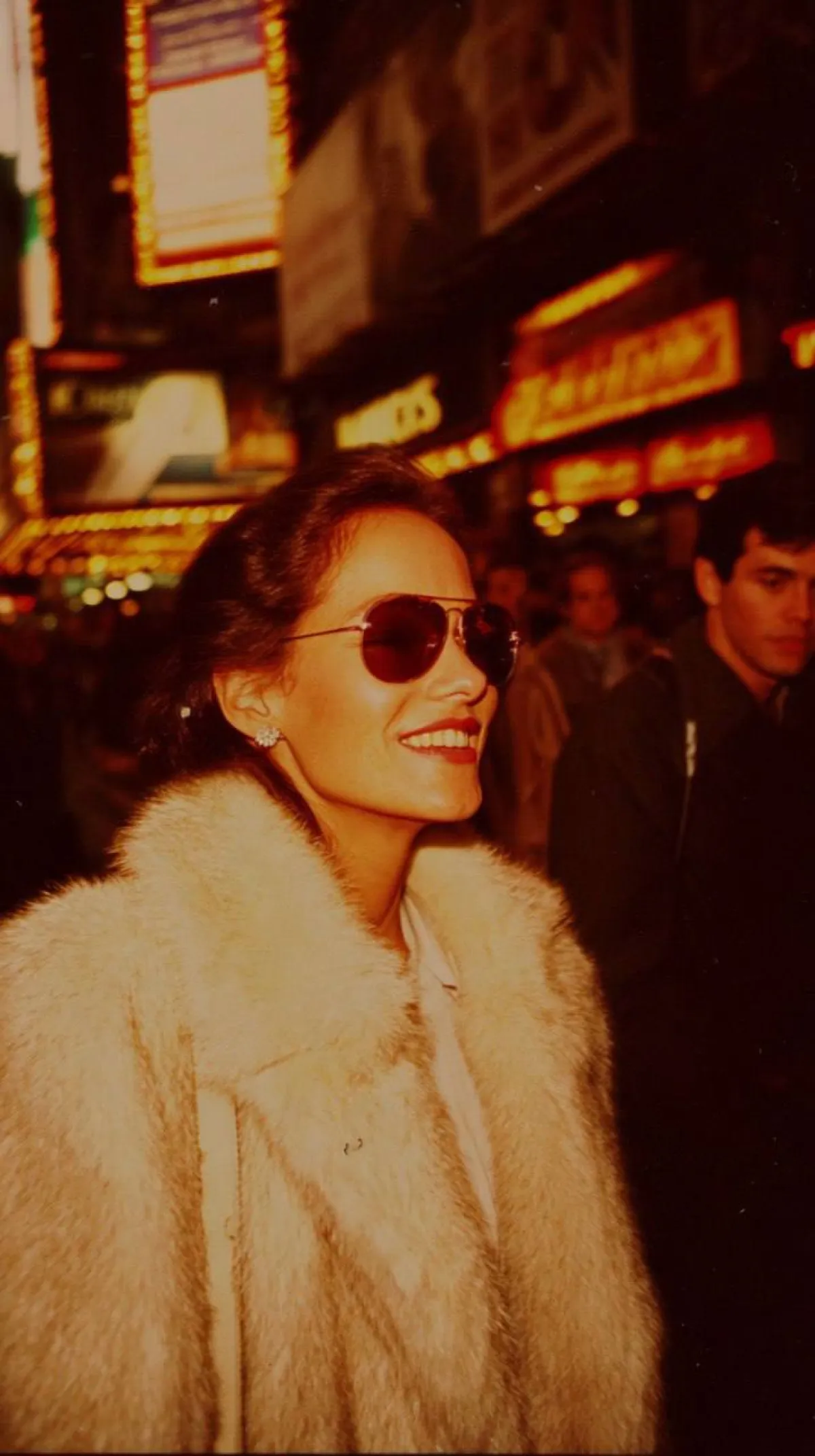 1980'ler Times Meydanı'nda Noel Yürüyüşü