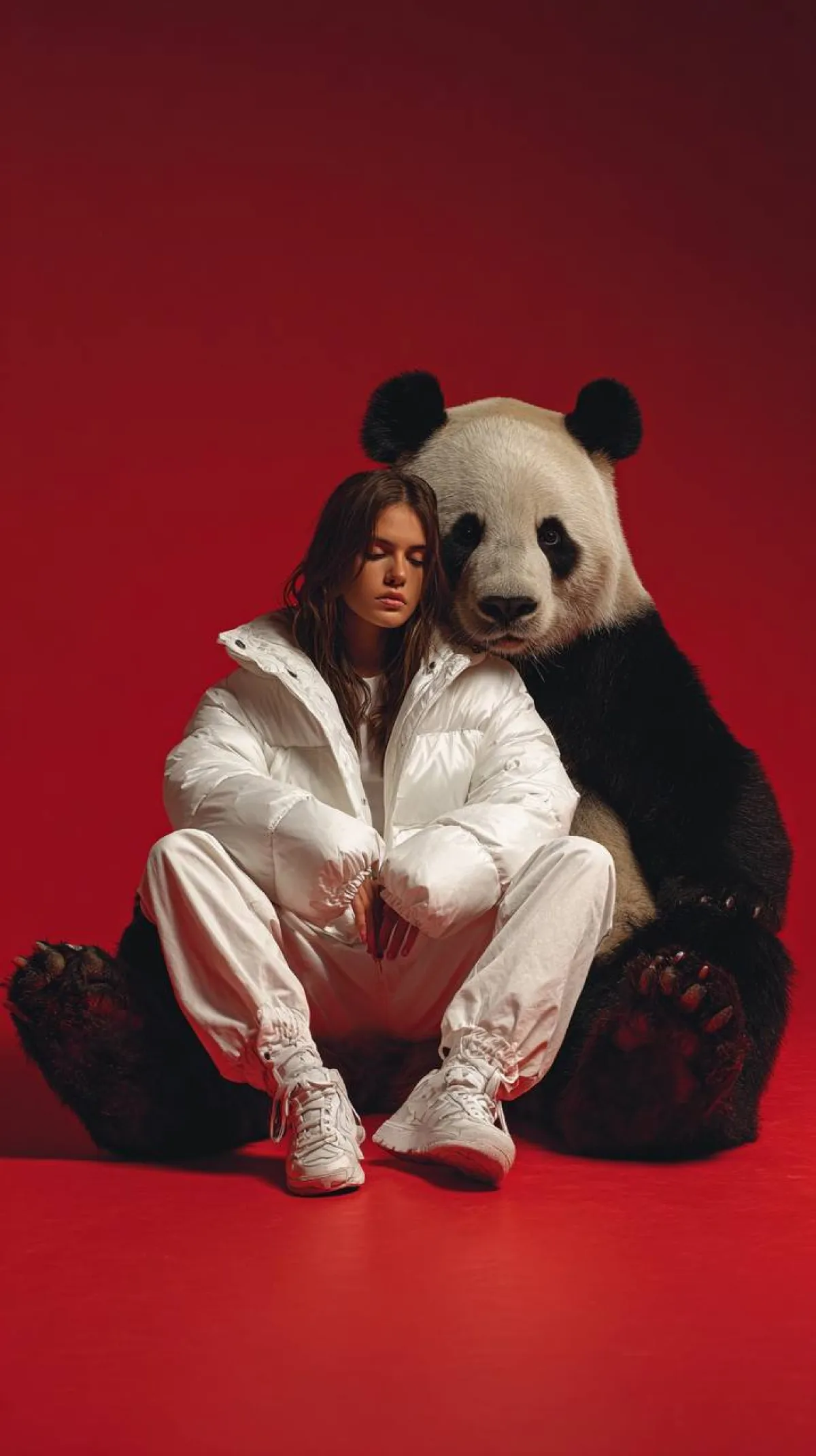 Dev Panda ve Kız Moda Editoryali