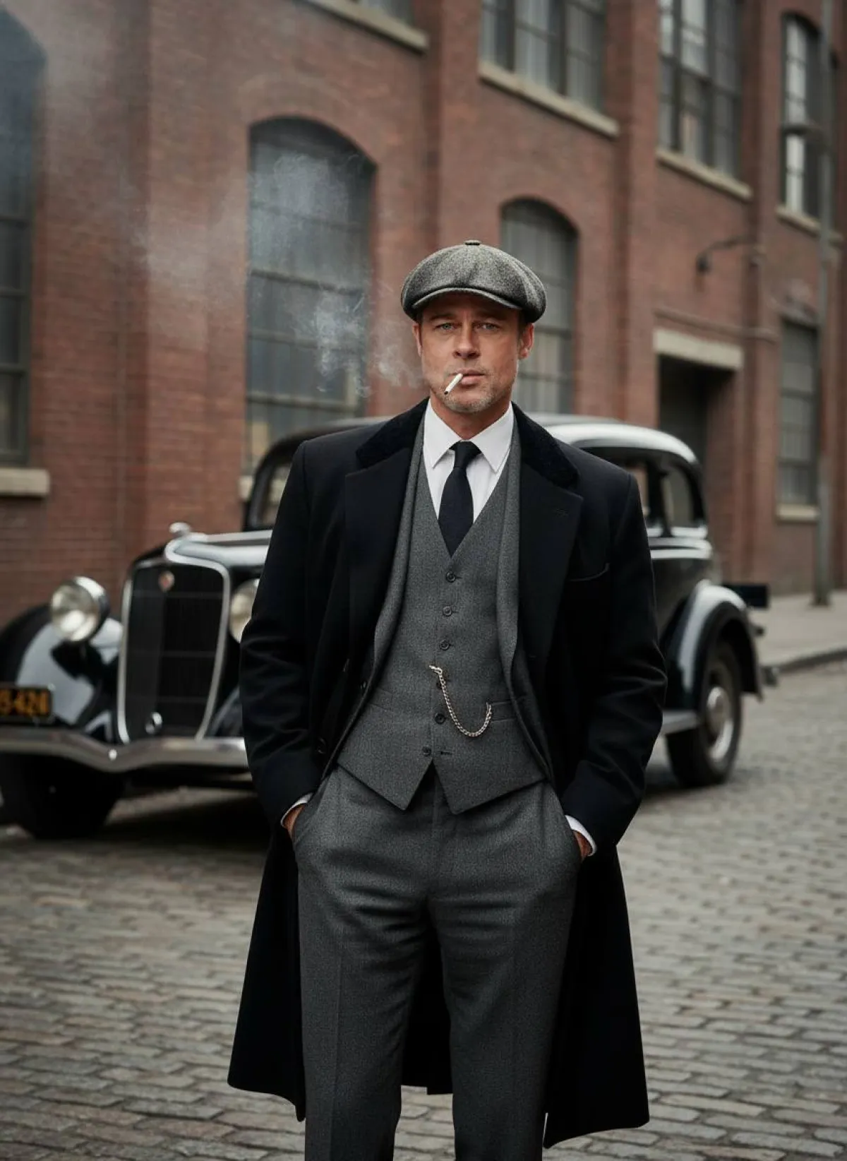 1920'ler Peaky Blinders Tarzı Portre