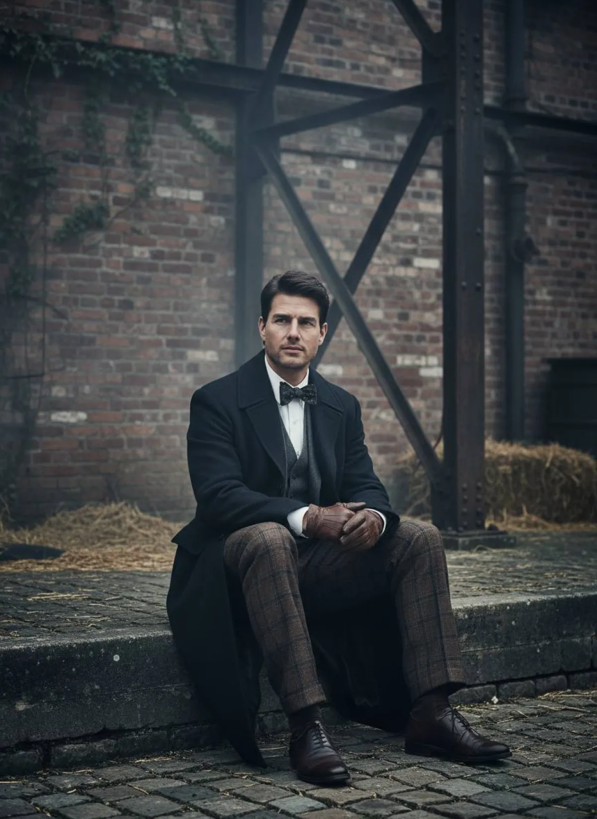 1920'ler Peaky Blinders Tarzı Portre