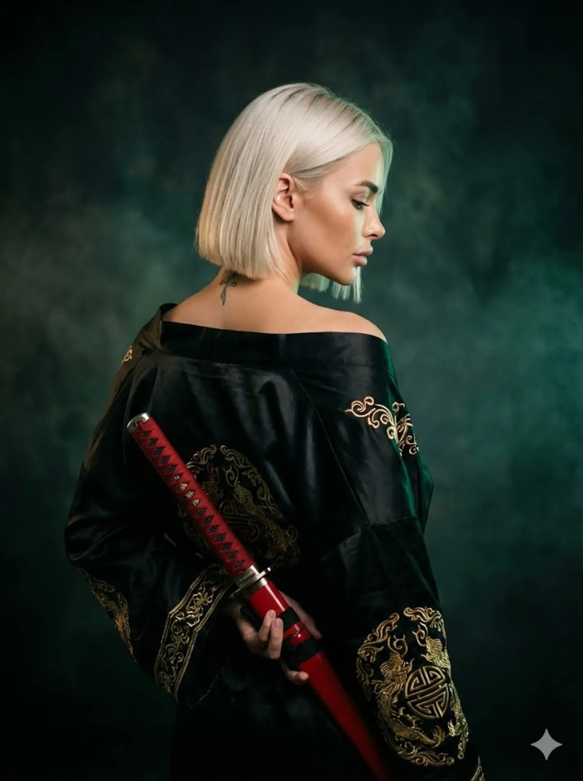 Karanlık Zarafet: Katana ve Siyah İpek