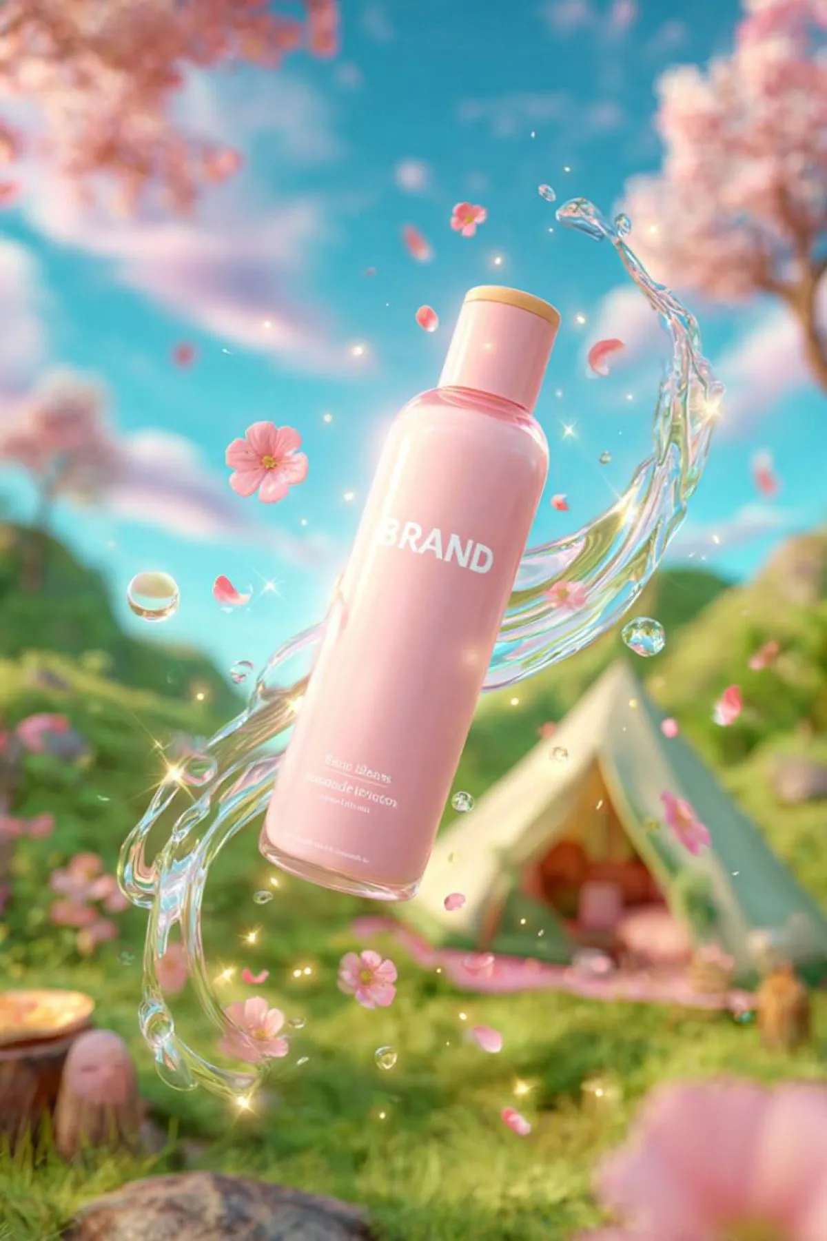 Büyülü Bahçede Uçan Saç Kremi Reklamı