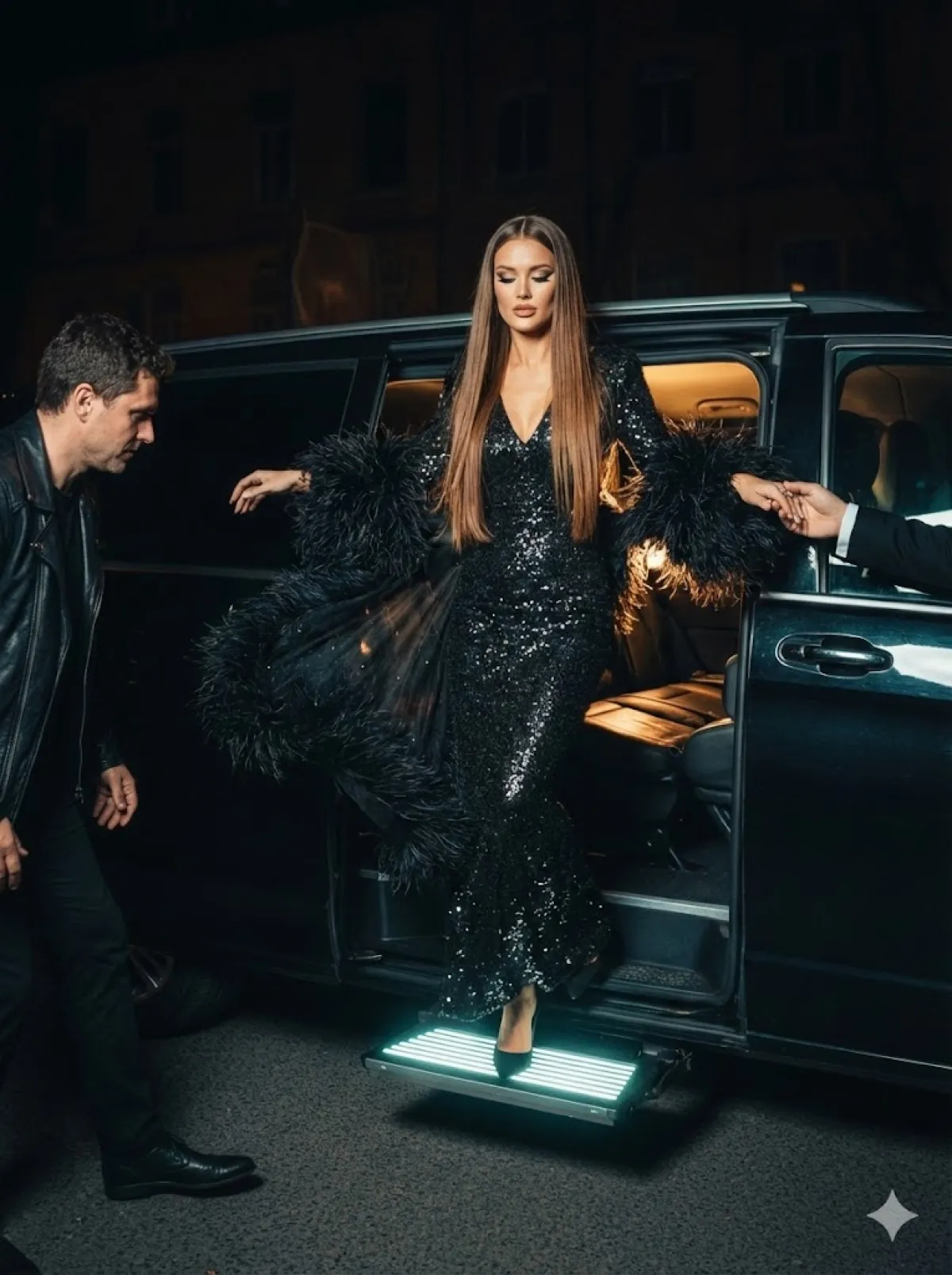 Göz Alıcı Gece Varışı: Paparazzi Tarzı Teknik Çekim