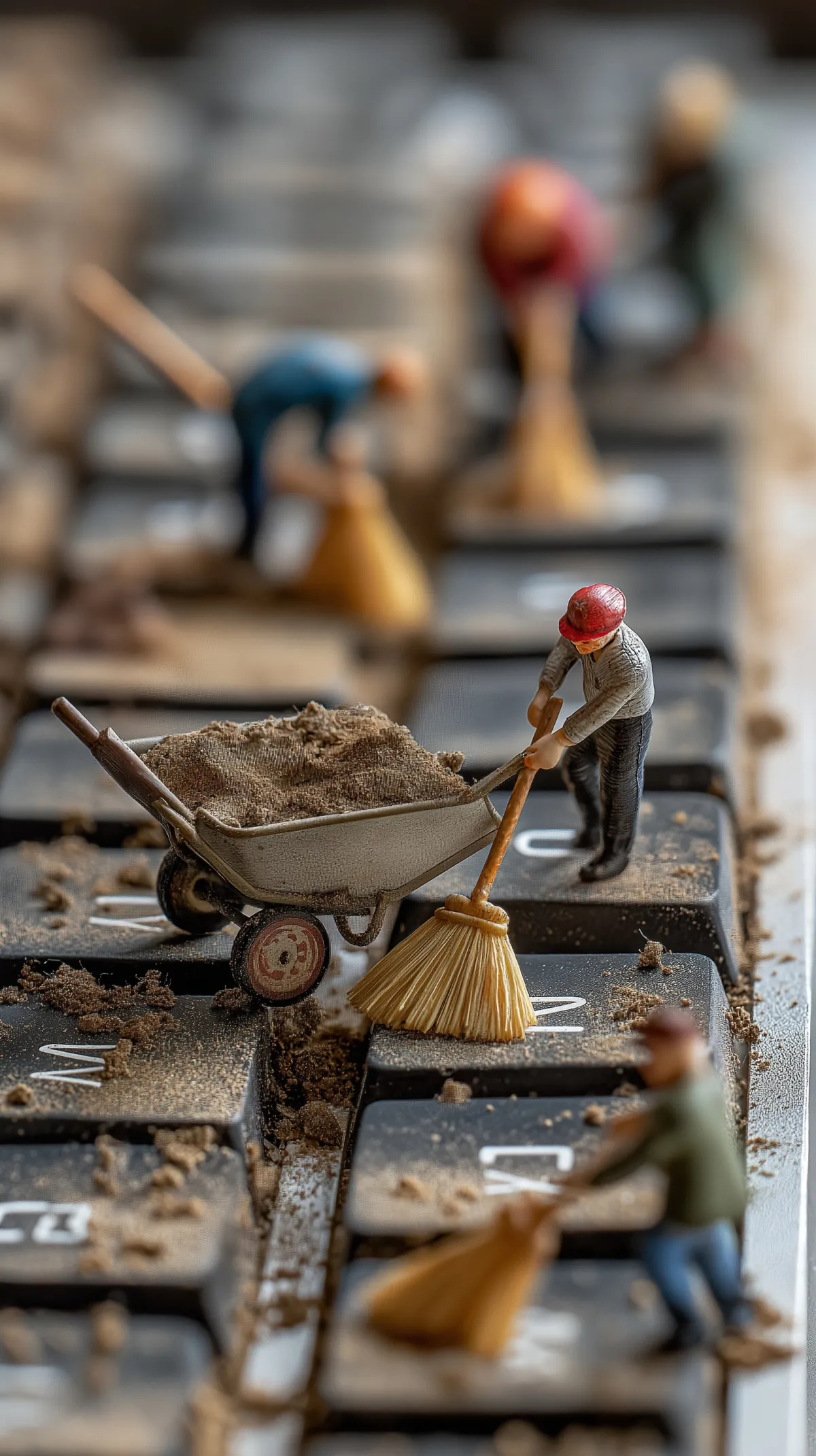 Klavye Temizlik Ekibi