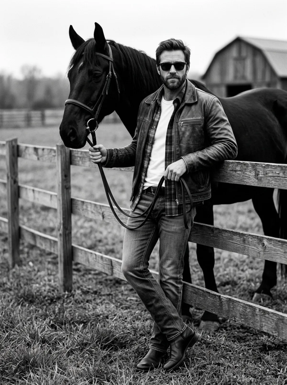 Siyah & Beyaz Moda Editöryeli